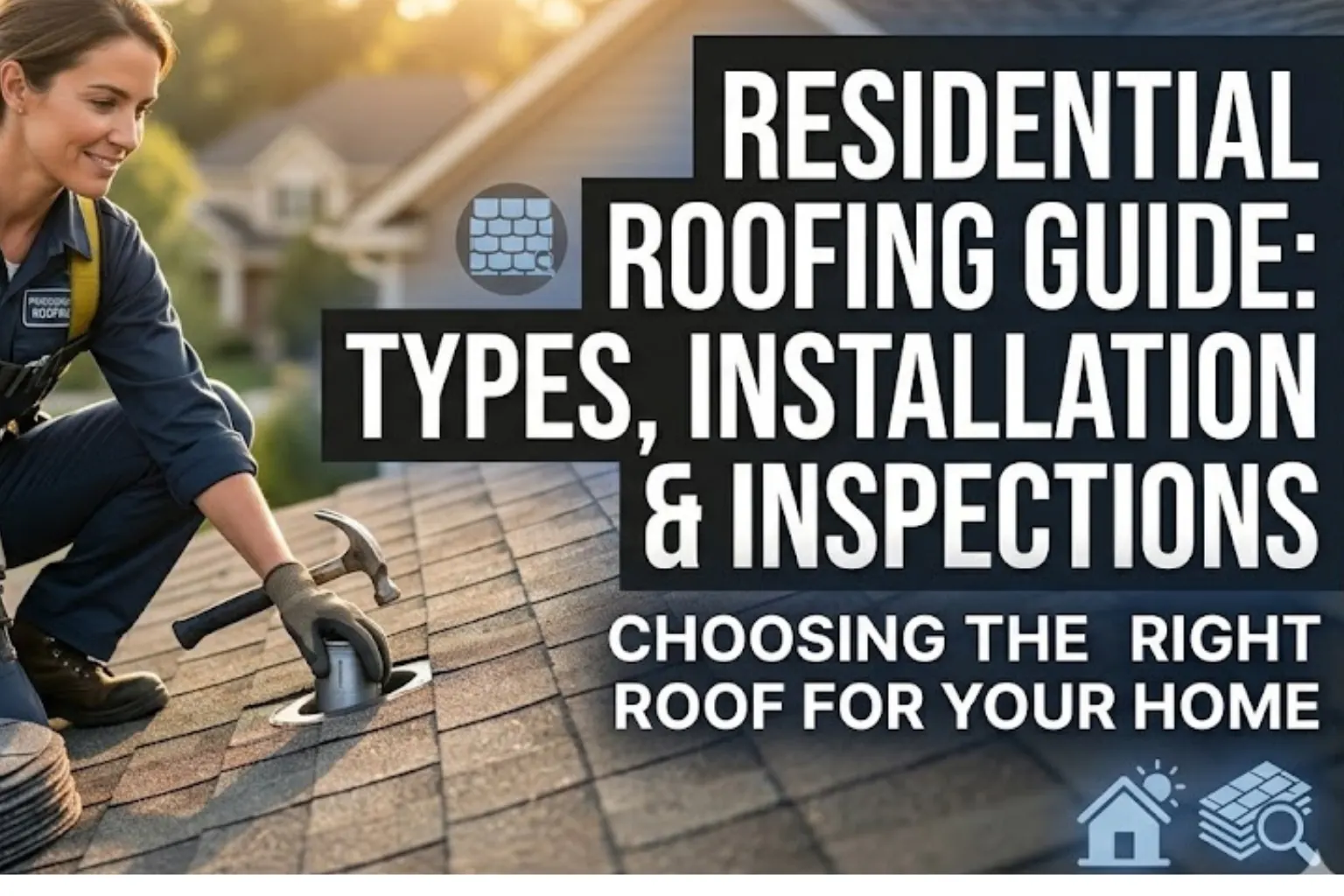 Residential Roofing Guide: Types, Installation & Inspections
