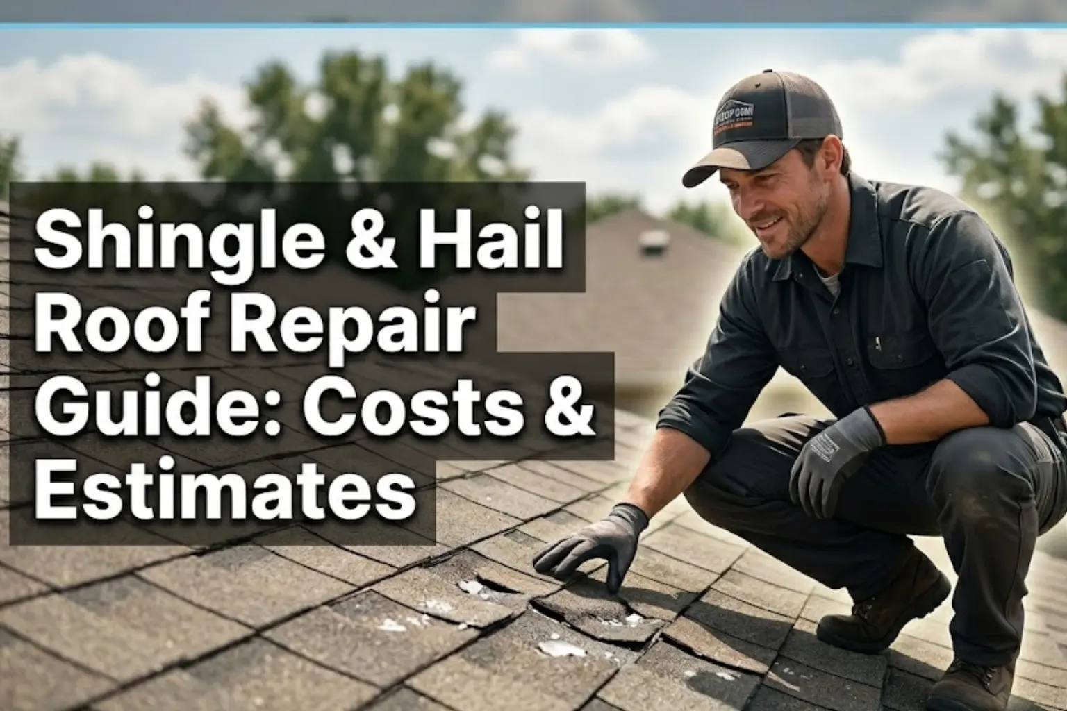 Shingle & Hail Roof Repair Guide: Costs & Estimates