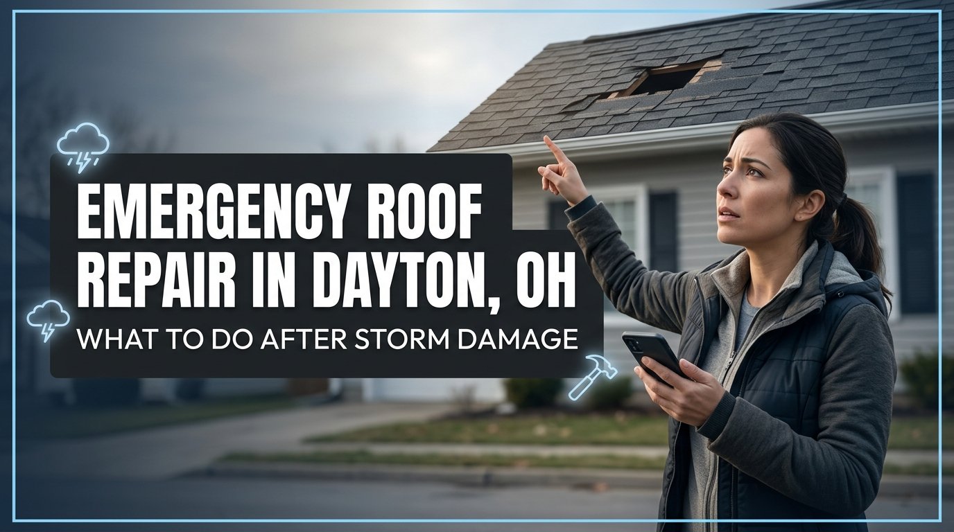 Emergency Roof Repair Dayton OH | Storm Damage Help