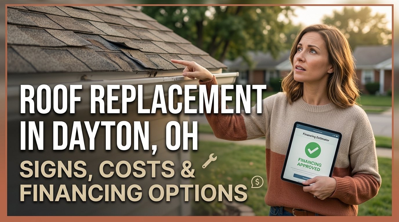 Roof Replacement Dayton OH | Costs & Financing